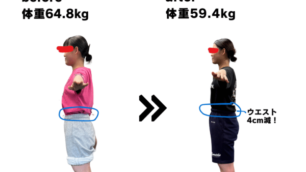 パーソナルトレーニング　10代女性　体験者の声