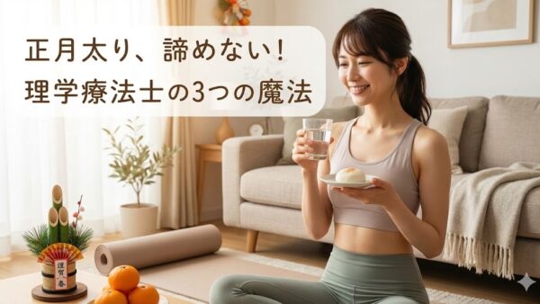 【保存版】お餅もビールも諦めない！理学療法士が教える「正月太り」を最小限に抑える3つの魔法とリカバリー術