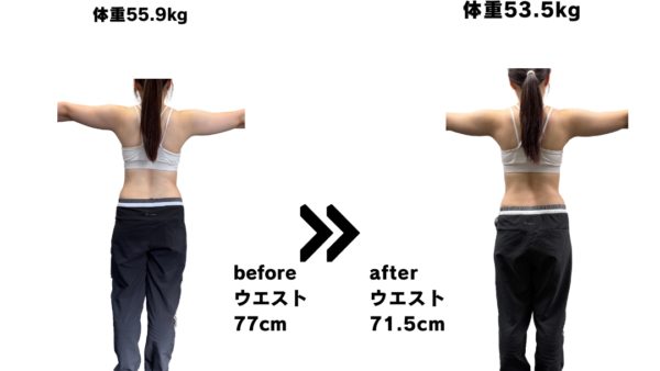 パーソナルトレーニング20代女性体験